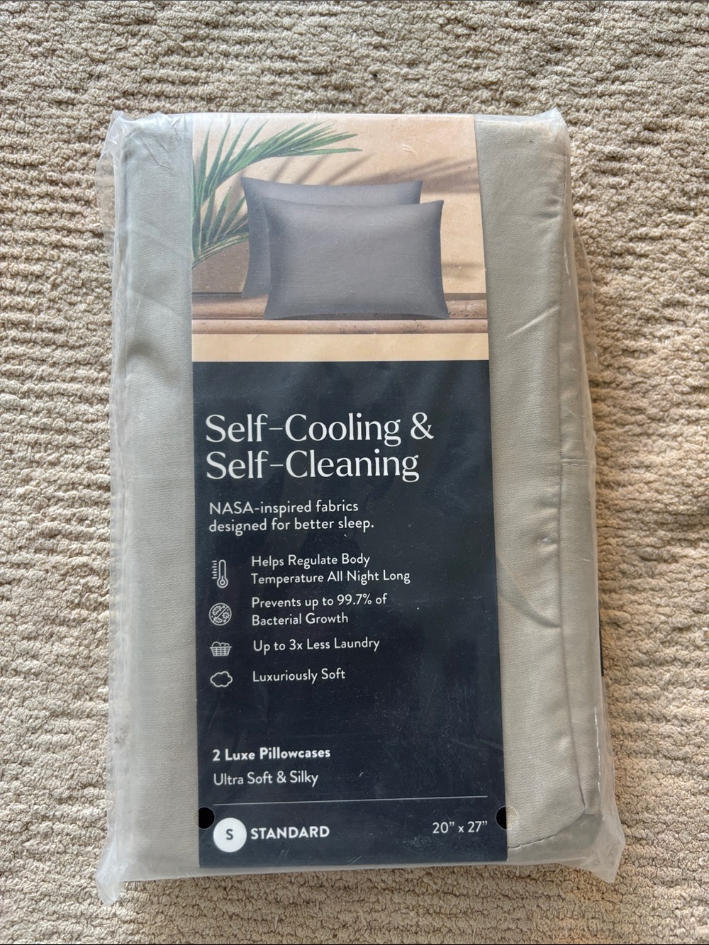 Miracle Self-Cooling & Self-Cleaning Pillowcases